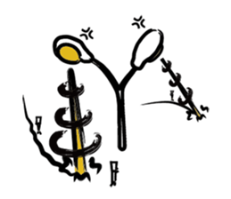 street light on Route19 sticker #13845622