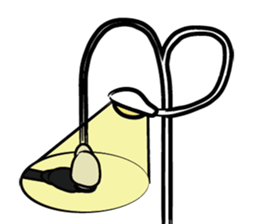 street light on Route19 sticker #13845626