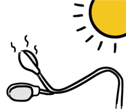 street light on Route19 sticker #13845637