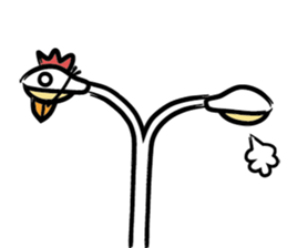 street light on Route19 sticker #13845638