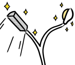 street light on Route19 sticker #13845641