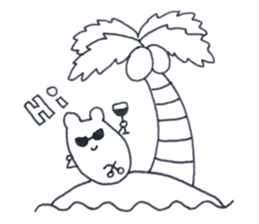 A little gloomy hamster sticker #13845741