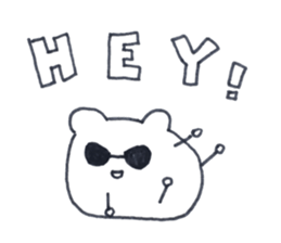 A little gloomy hamster sticker #13845742