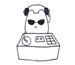 A little gloomy hamster sticker #13845747