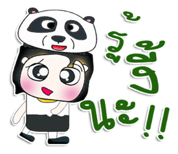 Mr. Dororo. I love panda.^_^ sticker #13846355