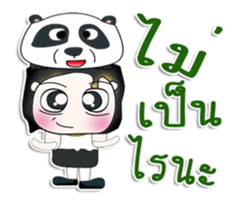Mr. Dororo. I love panda.^_^ sticker #13846356