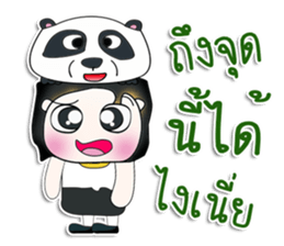 Mr. Dororo. I love panda.^_^ sticker #13846371