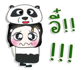 Mr. Dororo. I love panda.^_^ sticker #13846372