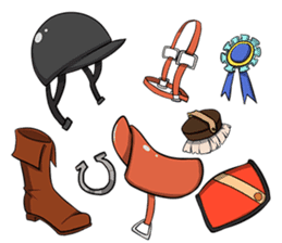 Singer Puifai & Haya the friesian horse sticker #13846418