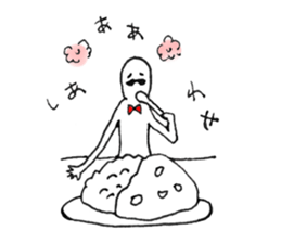 Beard uncle&Beard cat sticker #13846431