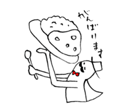 Beard uncle&Beard cat sticker #13846457