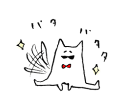 Beard uncle&Beard cat sticker #13846467