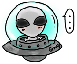 Alien L.Gray sticker #13846918