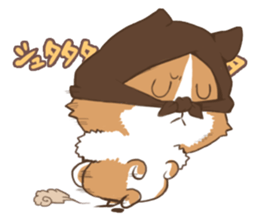 Corgi with dogs Sticker sticker #13847175