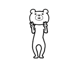 It moves! Dancing bear (overseas) sticker #13847451