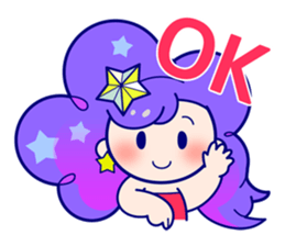 Two stars sticker #13847550