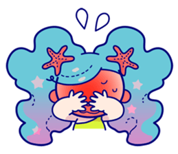 Two stars sticker #13847562