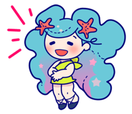 Two stars sticker #13847563