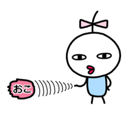 Small ribbon-chan 2 sticker #13848131