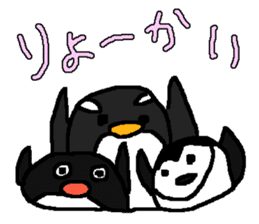 snowpenguin sticker #13848440