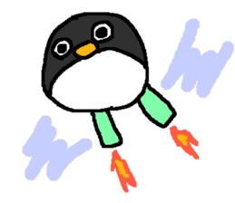 snowpenguin sticker #13848465