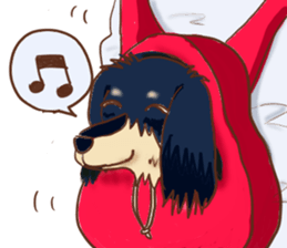 Daily life of a cello sticker #13848554