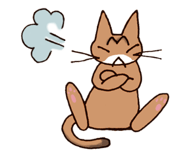 Kogeta the aby cat3 simple ver. sticker #13849625