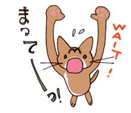 Kogeta the aby cat3 simple ver. sticker #13849628