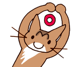 Kogeta the aby cat3 simple ver. sticker #13849640