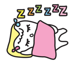 cute kawaii tooth sticker #13849845