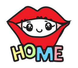 cute kawaii tooth sticker #13849850