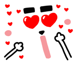 Big simple reaction 23. sticker #13850361