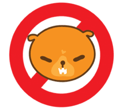 Dori the Adorable Bear sticker #13850637