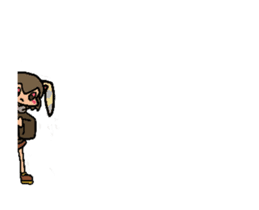 Moving Usamimi sticker sticker #13851050