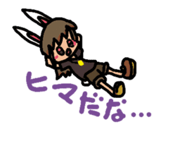 Moving Usamimi sticker sticker #13851056