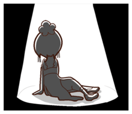 xiao mei with her brother sticker #13851802