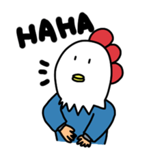 Daily life of Mr.Bird head sticker #13851898