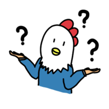 Daily life of Mr.Bird head sticker #13851900