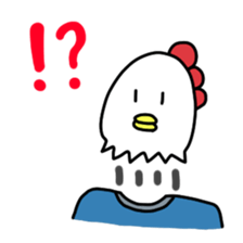Daily life of Mr.Bird head sticker #13851906