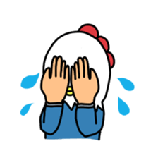 Daily life of Mr.Bird head sticker #13851907