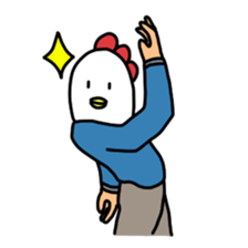 Daily life of Mr.Bird head sticker #13851914