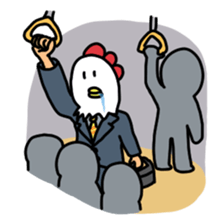 Daily life of Mr.Bird head sticker #13851915