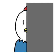 Daily life of Mr.Bird head sticker #13851917