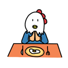 Daily life of Mr.Bird head sticker #13851922