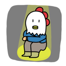 Daily life of Mr.Bird head sticker #13851929