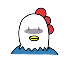 Daily life of Mr.Bird head sticker #13851930