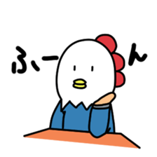 Daily life of Mr.Bird head sticker #13851931