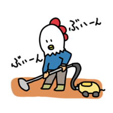 Daily life of Mr.Bird head sticker #13851933