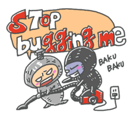 English Life Of Mystery ZANGOE WORLD sticker #13852020