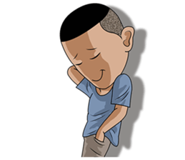 joy sister and happy lei-II sticker #13852101